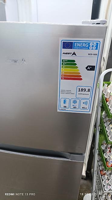 Холодильники: Холодильник Avest, Новый, Двухкамерный, De frost (капельный), 50 * 125 * 53 — 13