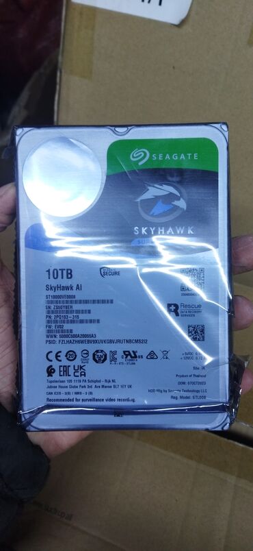 купить жесткий диск: Накопитель, Новый, Seagate, HDD, Более 5 ТБ, 3.5", Для ПК