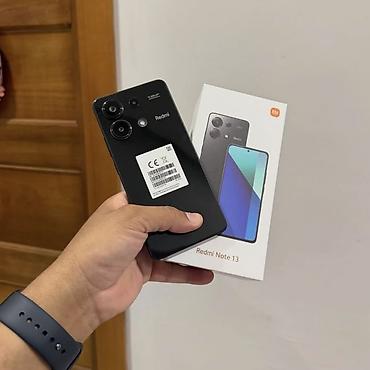 note 14: Redmi, Redmi Note 13, Б/у, 256 ГБ, цвет - Черный, 1 SIM, 2 SIM, eSIM — 1