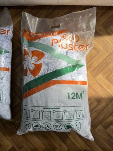 купить шлифовальную машинку для стен: Жидкие обои Eco Plaster, фасовка на 12 м². - Тип: жидкие обои (сухая
