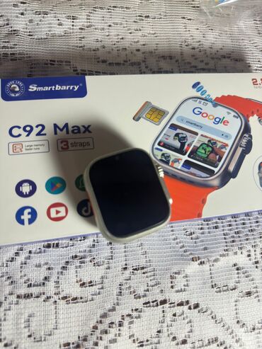 Smart saatlar: Smart saat WiFi WhatsApp tik tok google YouTube dəstəkləyir nömrə