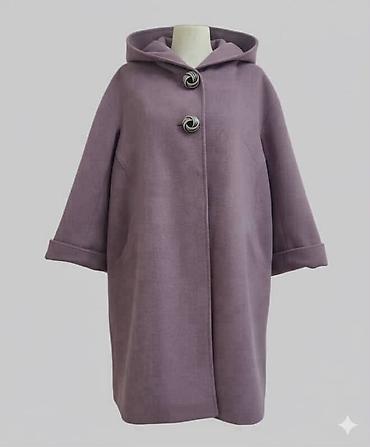 asbaz geyimi: Palto, XL, 2XL, 3XL, rəng - Bənövşəyi — 4