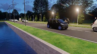 Фасадные 3D панели: Архитектурная 3D-визуализация уличной инфраструктуры Профессиональные — 15