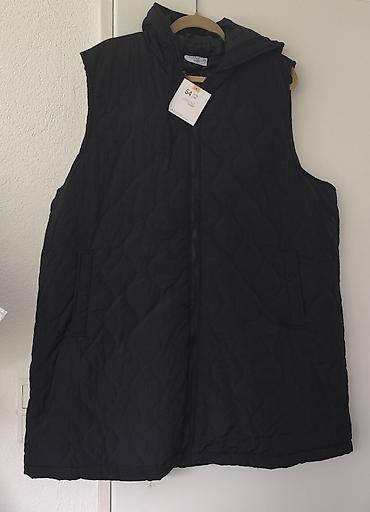 Prsluci: Duga, topla prsluk-jakna za žene (plus size) - Model: dugi puf prsluk — 12