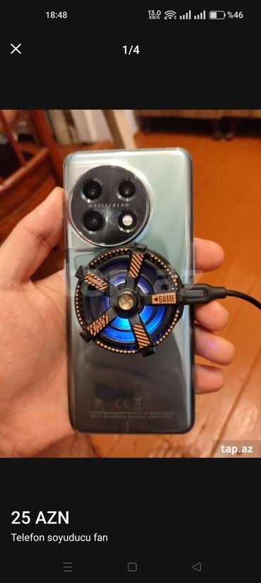 Видеоигры и приставки: Telefon soyuducu fan telefonun arxasina yapişir ve buzladir telfonu
