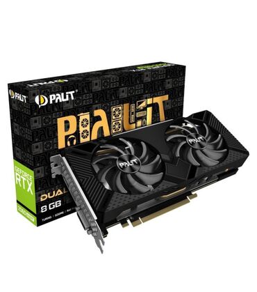 материнские платы ddr2ddr3: Видеокарта, Б/у, Palit, GeForce RTX, 8 ГБ, Для ПК