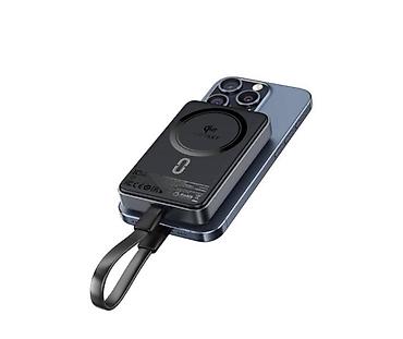 black: 🔋 Power Bank ACEFAST M11 — 30W PD + Qi2 Magnetic (Black) Будущее — 5
