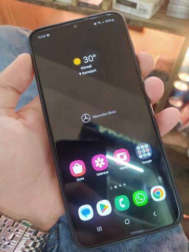 samsung galaxy note 9 ikinci el: Samsung Galaxy A13, 64 GB, rəng - Qara, İki sim kartlı, Sənədlərlə, Barmaq izi