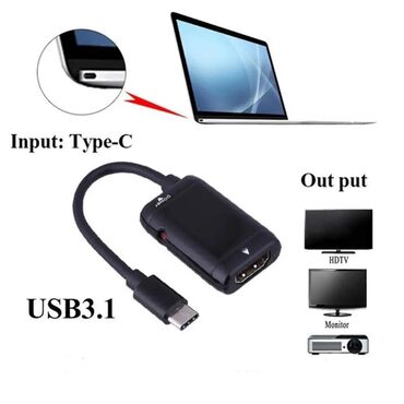 акустические системы usb type c с микрофоном: Кабель-удлинитель type - C на HDMI, совместимый с MHL