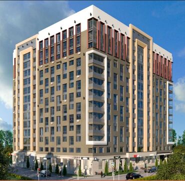 продается квартира город ош: 2 комнаты, 54 м², Элитка, 2 этаж, ПСО (под самоотделку)