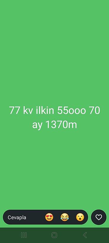 4 otaqlı, Yeni tikili, 77 kv. m