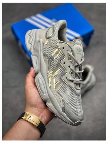 адидас кроссовки оригинал: Кроссовки, 35, Adidas, Новый, цвет - Серый
