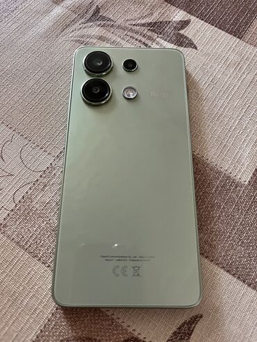 xiaomi redmi note 7 pro: Redmi Note 13, 256 GB, rəng - Yaşıl, Barmaq izi, İki sim kartlı, Face ID