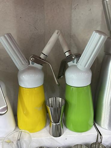 Кондитерский инвентарь: Сифон для взбитых сливок/пен и соусов - Материал корпуса: нержавеющая — 3