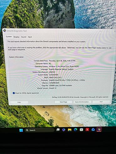 Lenovo: Yeni Lenovo ThinkPad, 14 ", Intel Core i7, 512 GB, Ünvandan götürmə, Pulsuz çatdırılma, Ödənişli çatdırılma — 10