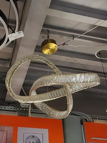 smart light: Подвесной светильник LED с декоративными переплетёнными кольцами - — 1