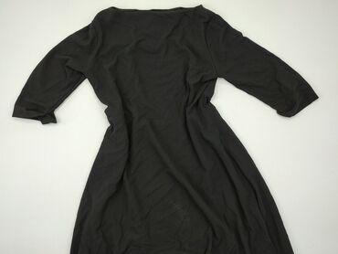 czarne długie sukienki na wesele: Sukienka, L, stan - Dobry