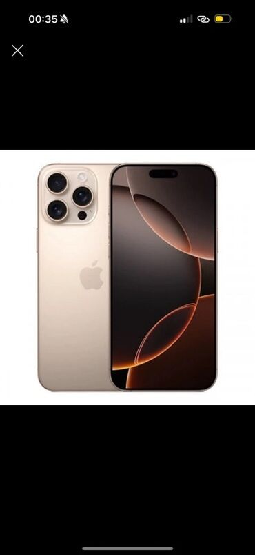 айфон 11 мини бу: IPhone 16 Pro Max, Колдонулган, 256 ГБ, Алтын, Заряддоочу түзүлүш, Коргоочу айнек, Каптама, 93 %