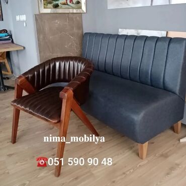 Ofis və oyun kresloları: Yeni, Təkərli, Qolları tənzimlənir, Dəri — 9