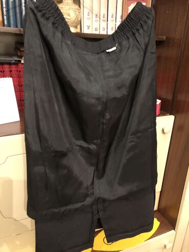 Suknje: XL, Midi, bоја - Crna — 7