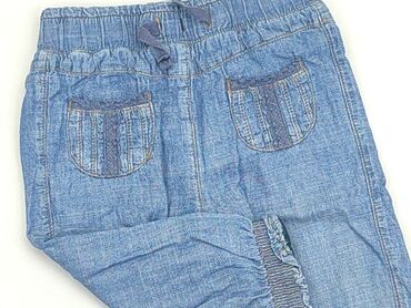 legginsy sportowe gym glamour: Denim pants, Next, 9-12 months, condition - Very good