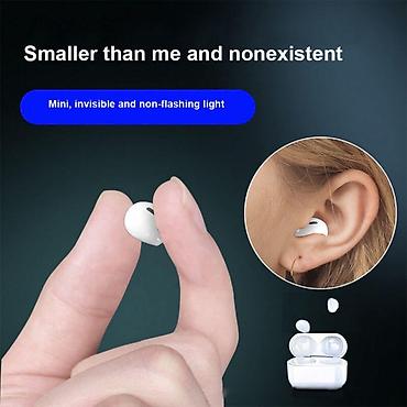 ağ qulaq: Yeni Simsiz (Bluetooth) Qulaqcıqlar, rəng - Ağ — 2