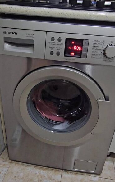 Paltaryuyan maşınlar: Paltaryuyan maşın Bosch, 8 kq, Yeni, Avtomat