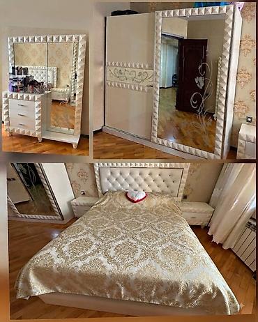 Digər mebel: *500₼ YATAQ mebeli :-TƏCİLİ SATILIR*‼️ matras baza var hec bir — 1
