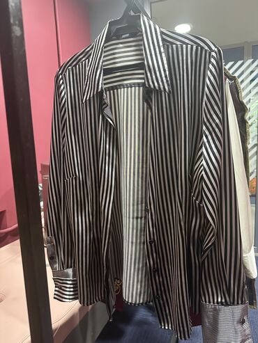 Рубашки: Сатиновая Рубашка "Marks & Spencer’s" 16 размер 300 сом