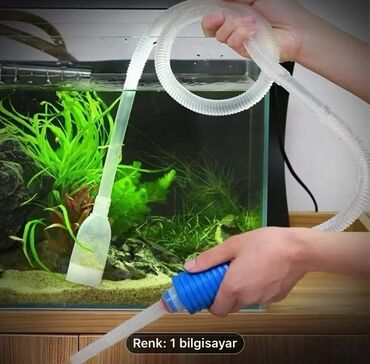 Akvarium aksessuar və ləvazimatları: Salam. Akvarium ləvazimatları satılır. Təzə vəziyyətdədir. Heç — 10