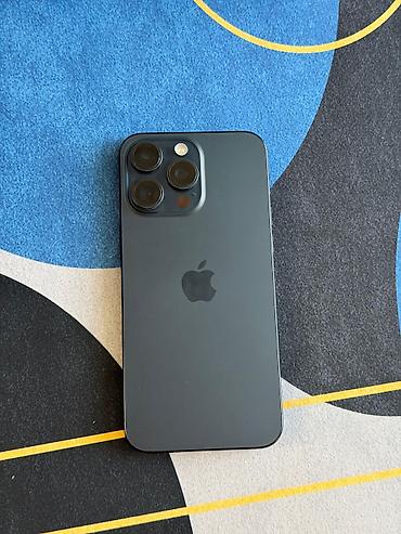 Мобильные телефоны и аксессуары: IPhone 15 Pro Max, Б/у, 256 ГБ, Blue Titanium, Защитное стекло, Чехол, Кабель, 85 % — 2