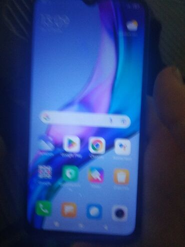 телефон сяоми: Xiaomi, Redmi 9, Б/у, 32 ГБ, цвет - Синий, 2 SIM