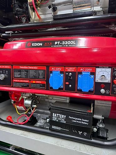 электро набор: Бензиновый генератор EDON PT-3300L с AVR Основные особенности: - — 1