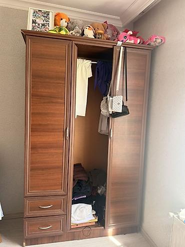 sfaner: Geniş funksionallığa malik 3 qapılı paltar şkafı - Material: ağac — 1