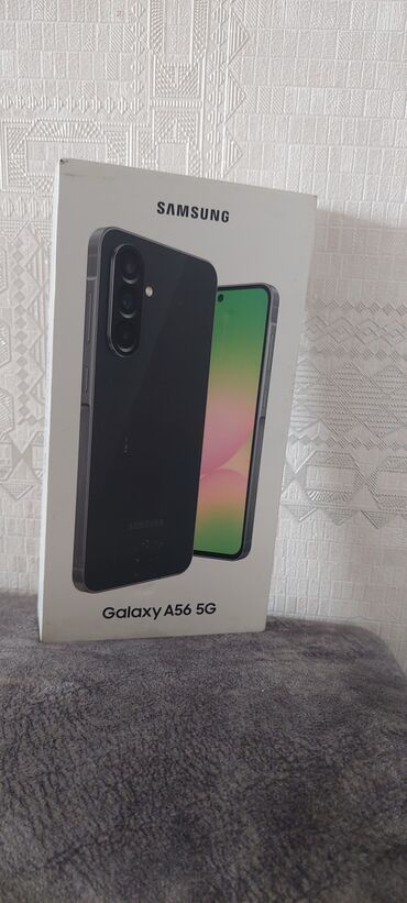 Samsung: Samsung A56 5g 8/256 yenidir qeydiyyatlidir baki daxili çatdirilma var