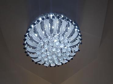h4 lupa led: Led Çılçıraq, 4 və daha çox lampa, Xrustal — 1