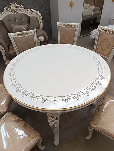 study table: Круглый стол. производство Россия, Дагестан. - Размер 1.2*1.6 — 2