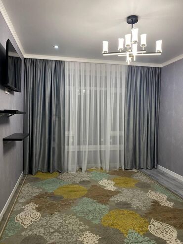сдается 2 комнатная квартира в джале: 2 комнаты, 67 м², Элитка, 6 этаж, Дизайнерский ремонт