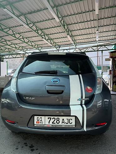 на крышу авто: Nissan Leaf: 2013 г., Электромобиль, Хэтчбэк — 5