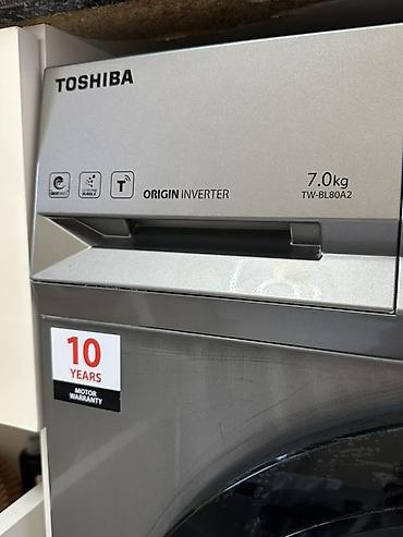 toshiba servis: Paltaryuyan maşın Toshiba, 7 kq, İşlənmiş, Avtomat, Qurutma var — 5