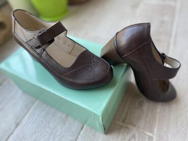 обувь туфли женские: Туфли 36, цвет - Коричневый