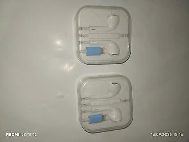 Yeni Simli Qulaqcıqlar, Apple, rəng - Ağ