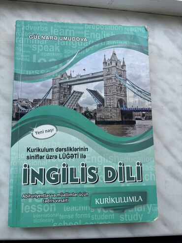 7 ci sinif ingilis dili dim kitabi: Gülnarə Umudova-ingilis dili qayda kitabi(çoz az işlədilib,təzədir)