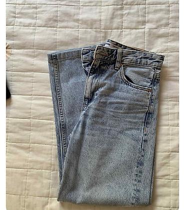dsq şalvar: Bershka cins şalvar – Loose Straight modeli - Kəsim: Loose Straight — 2