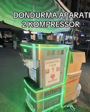 peraski qutab bisiren: Dondurma aparatı – 2 kompressor bir aydi alinib qeza çekirdiyim ucun — 1