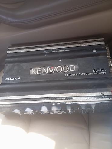 4х канальный усилитель: Автомобильный усилитель Kenwood GSF-41.4 - Тип: 4‑канальный усилитель — 1
