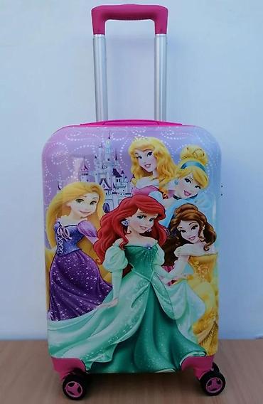 Rančevi, torbe i koferi: Dečiji kofer sa motivom Disney princeza - Tvrda školjka sa sjajnim — 6