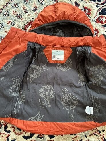 Верхняя одежда: Детские зимние куртки, размер 92. 1) Baby Go (оранжевая) - Тёплая — 2