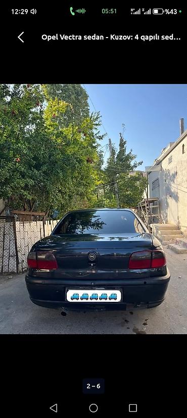 фургоны категории б: Opel Vectra: 0.2 л | 1998 г. 35000 км Седан — 5
