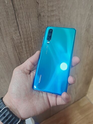 sma tunar: Huawei P30, 128 GB, rəng - Mavi, Sensor